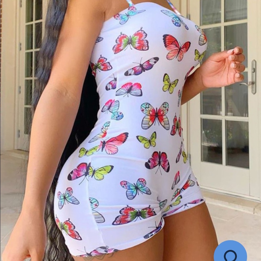 Butterfly romper